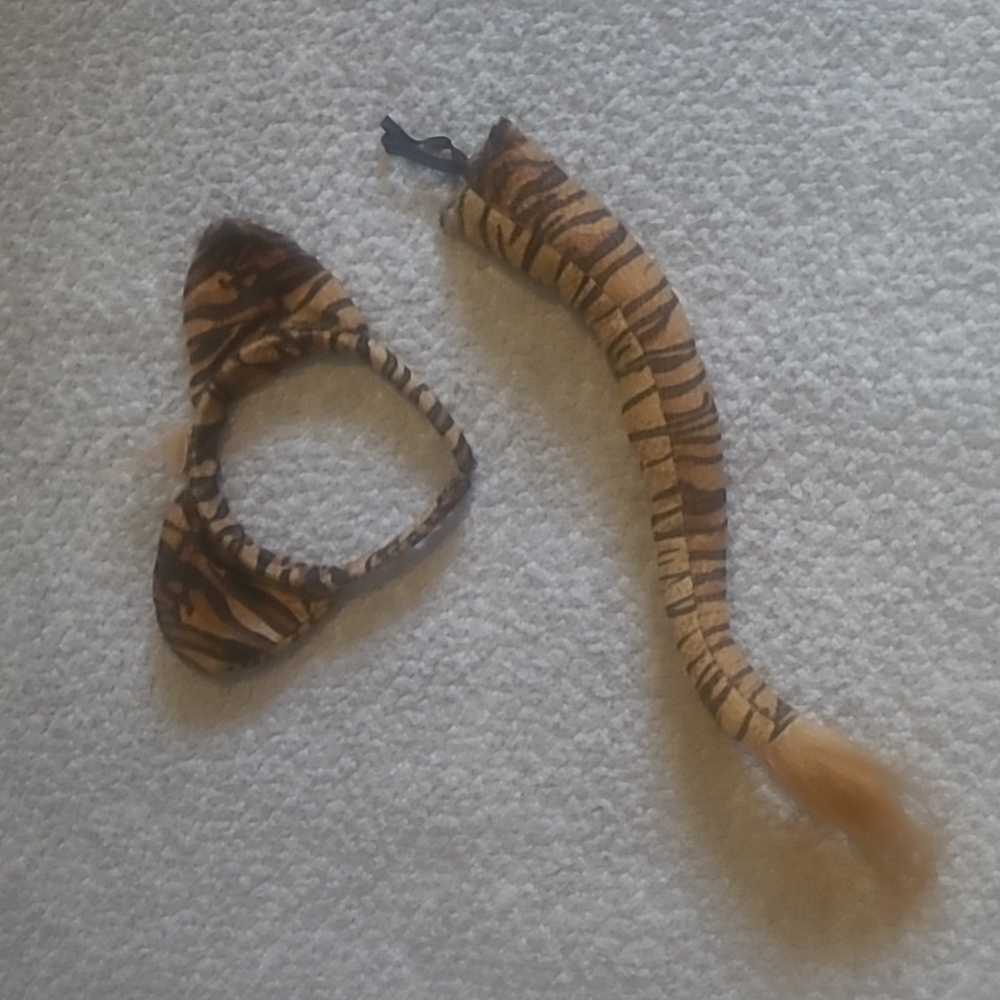 Tiger Headband and Tail